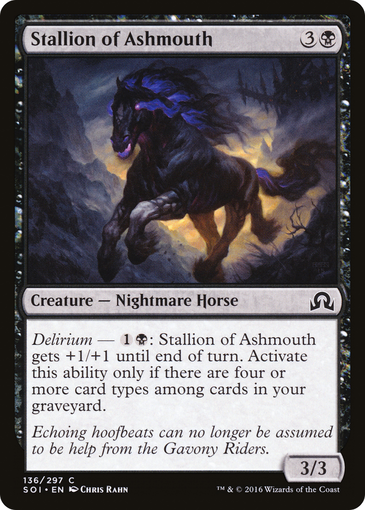 Stallion of Ashmouth [Shadows over Innistrad] Foil