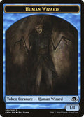Human Wizard Token 2/10 (Eldritch Moon) 