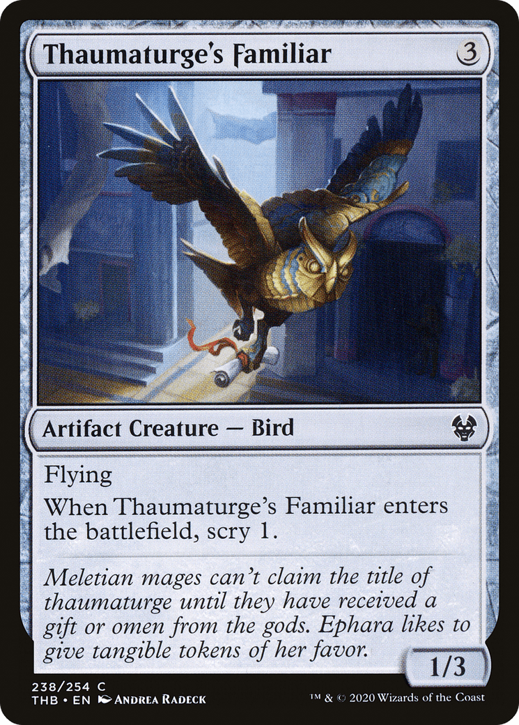Thaumaturge's Familiar [Theros Beyond Death] Foil