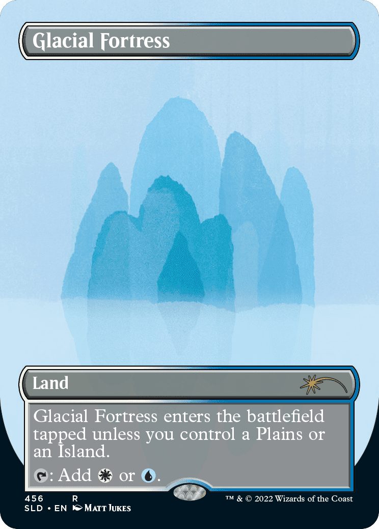 Glacial Fortress (Borderless) [Secret Lair Drop Series] Foil