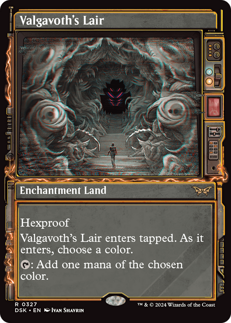 Valgavoth's Lair (Showcase) [Duskmourn: House of Horror] Foil