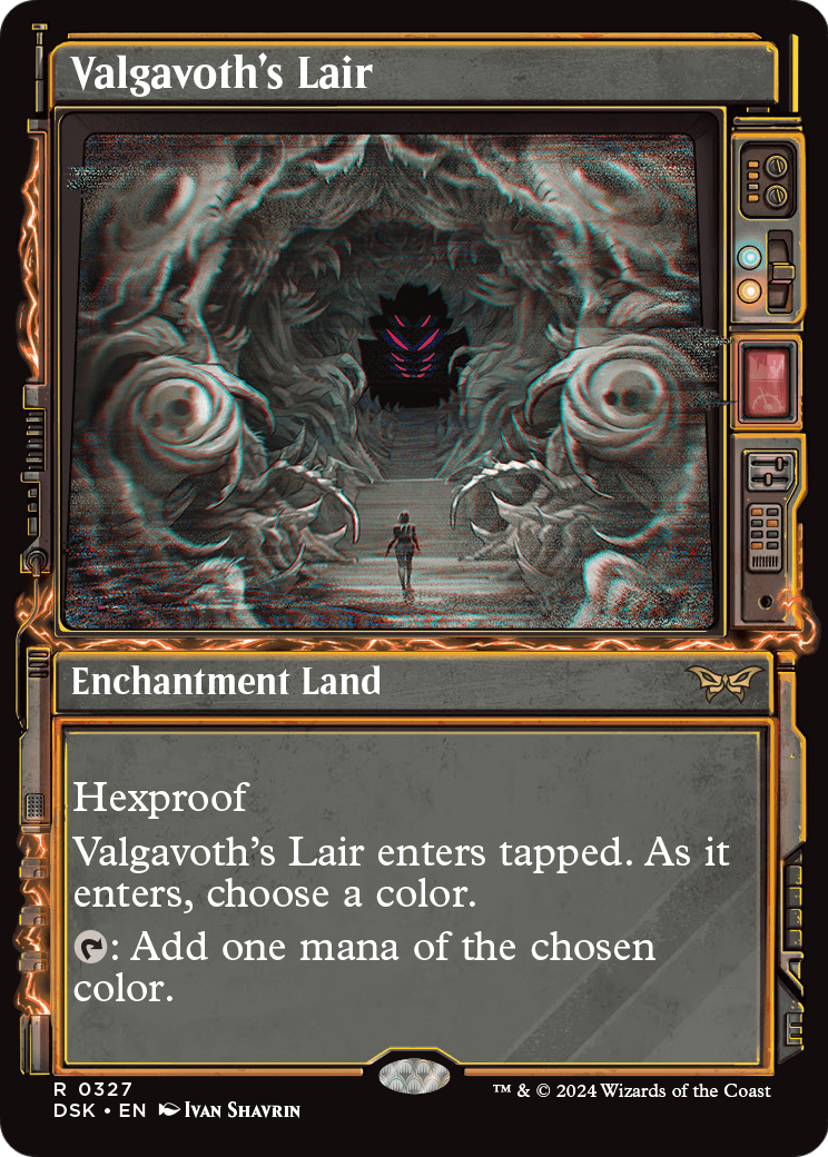 Valgavoth's Lair (Showcase) [Duskmourn: House of Horror] Foil