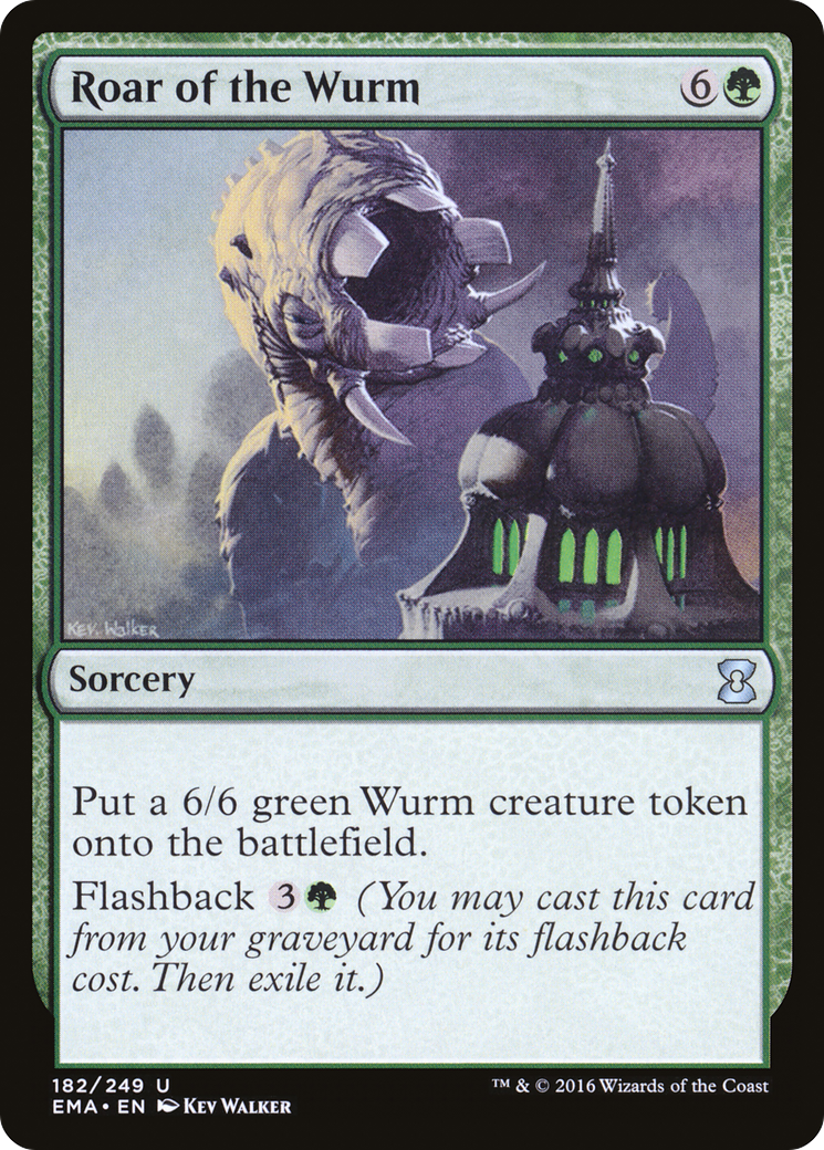 Roar of the Wurm [Eternal Masters] Foil