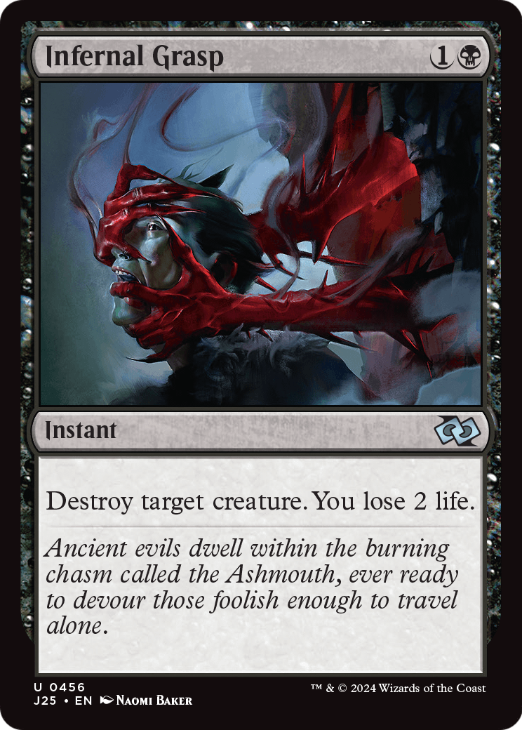 Infernal Grasp (J25-456) - Foundations Jumpstart
