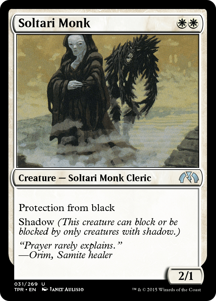 Soltari Monk (TPR-031) - Tempest Remastered Foil