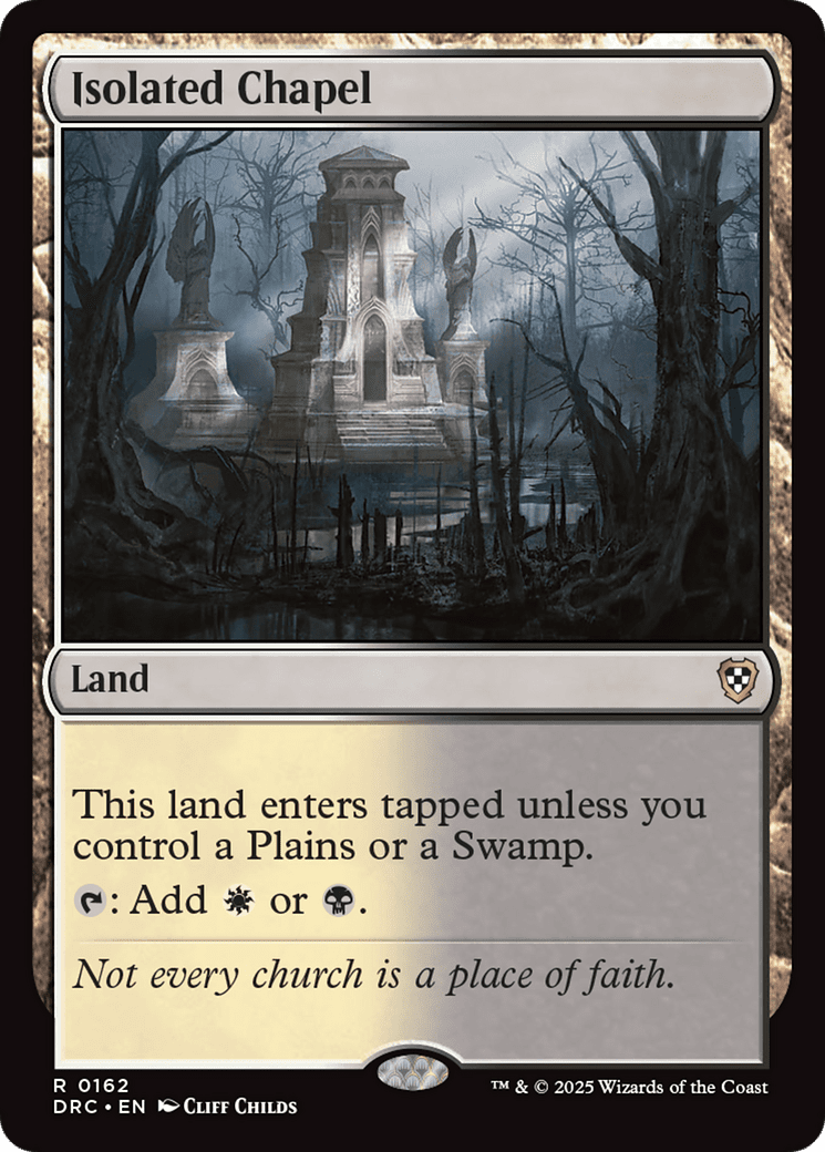 Isolated Chapel (-162) [Commander: Aetherdrift]