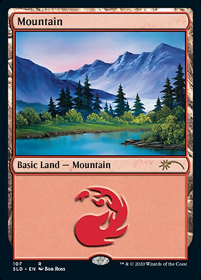 Mountain (107) [Secret Lair Drop Series] Foil