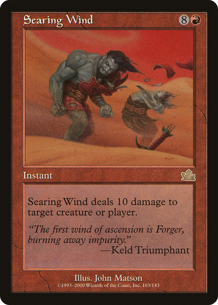 Searing Wind [Prophecy] Foil
