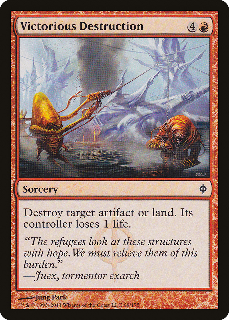 Victorious Destruction [New Phyrexia] Foil