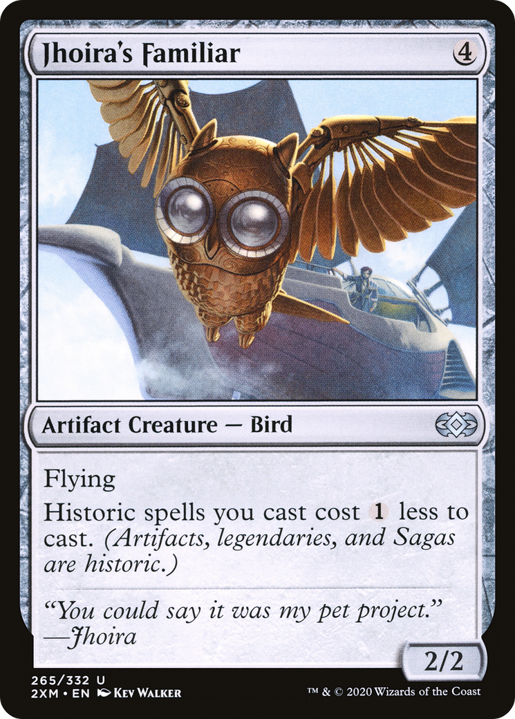 Jhoira's Familiar [Double Masters] Foil