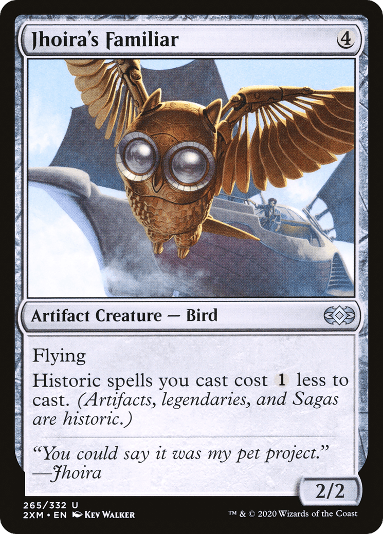 Jhoira's Familiar [Double Masters] Foil