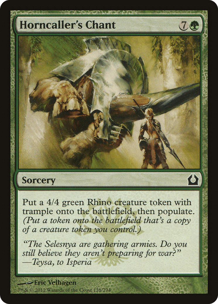 Horncaller's Chant [Return to Ravnica] Foil