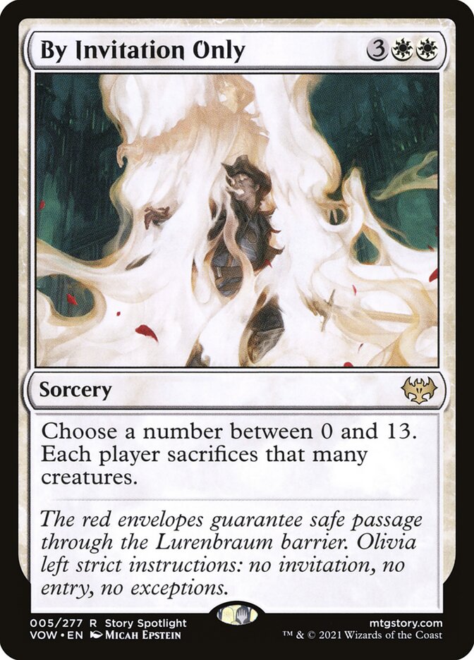 By Invitation Only 5/277 (Innistrad: Crimson Vow) 