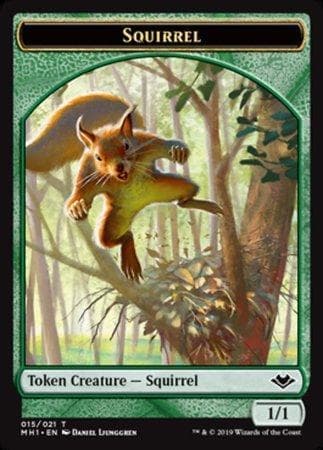 Squirrel Token (015) [Modern Horizons Tokens] Foil