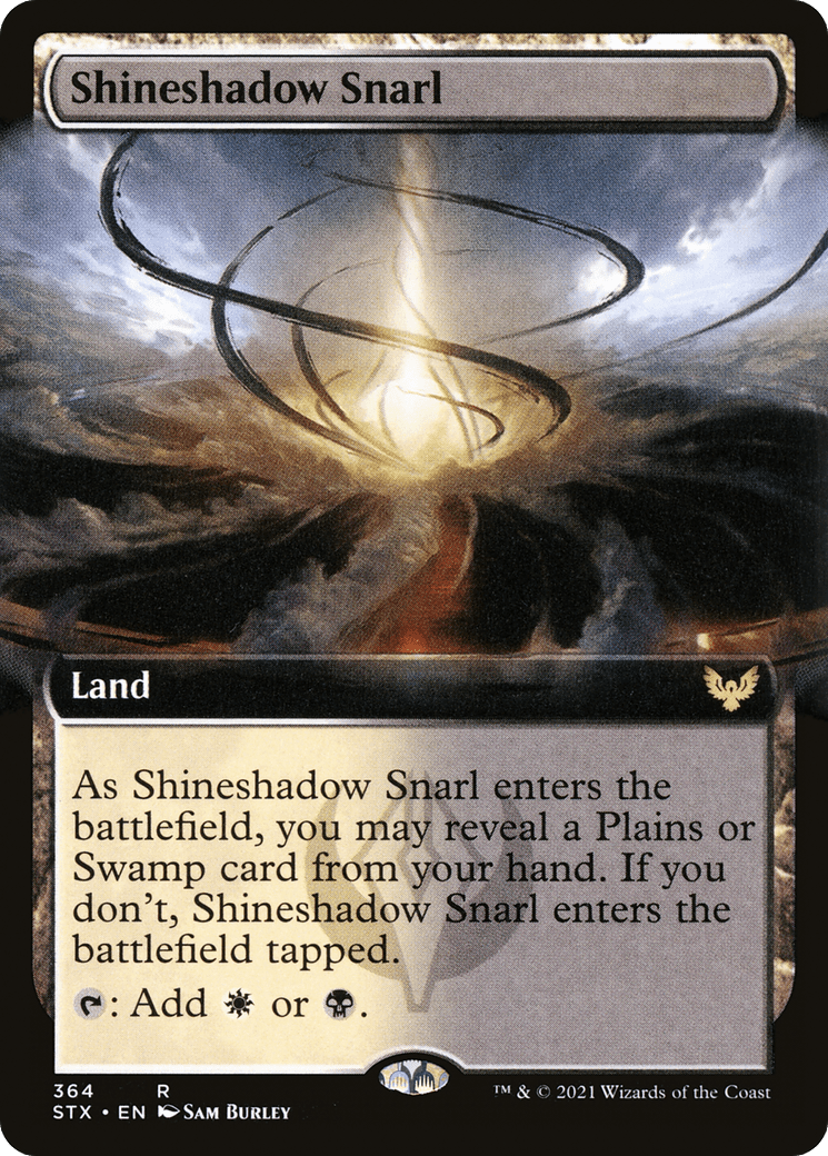 Shineshadow Snarl (Extended Art) [Strixhaven: School of Mages]