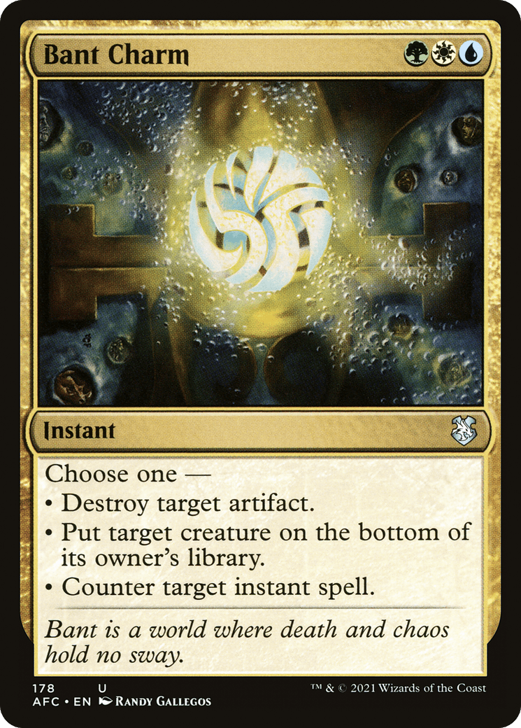 Bant Charm [Dungeons & Dragons: Adventures in the Forgotten Realms Commander]