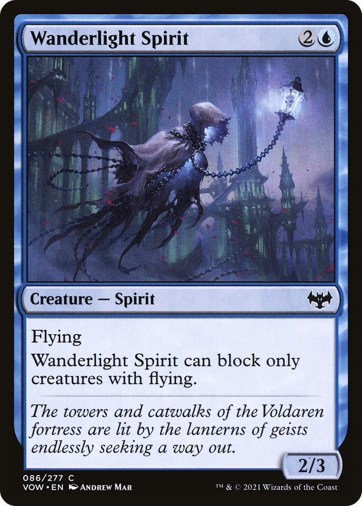 Wanderlight Spirit [Innistrad: Crimson Vow] Foil