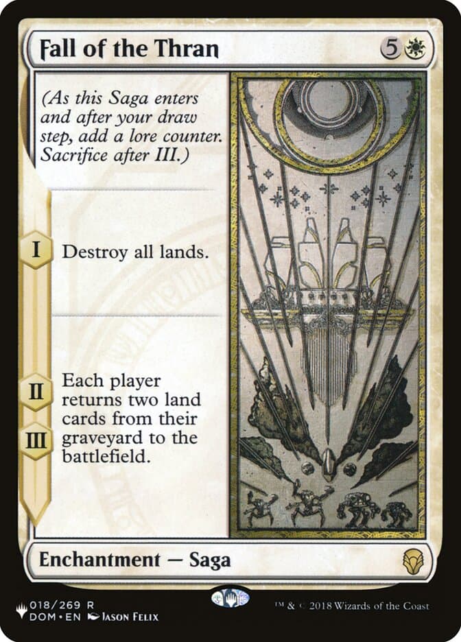 Fall of the Thran |  (DOM-18) [The List]