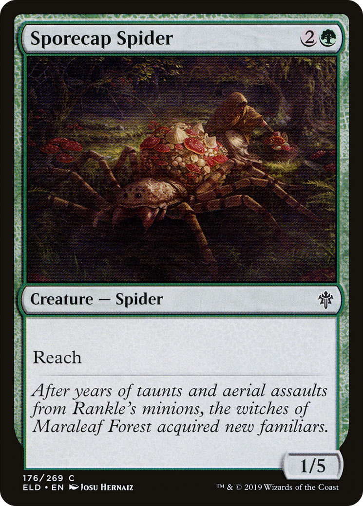 Sporecap Spider [Throne of Eldraine] Foil