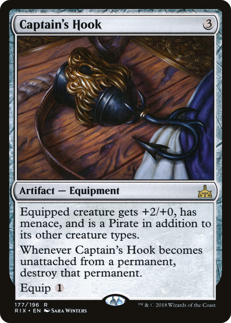 Captain's Hook [Rivals of Ixalan] Foil