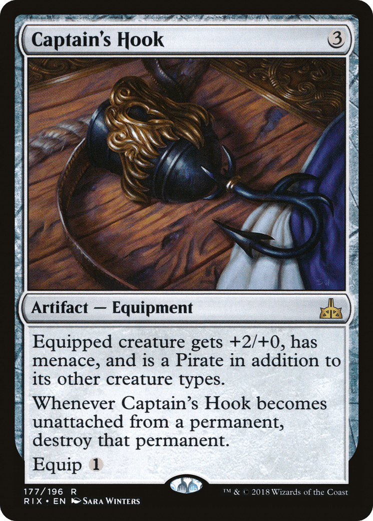 Captain's Hook [Rivals of Ixalan] Foil