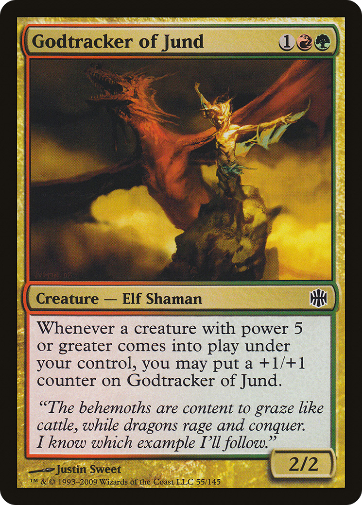 Godtracker of Jund [Alara Reborn] Foil