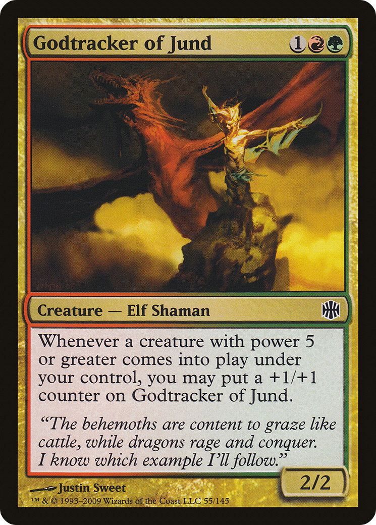 Godtracker of Jund [Alara Reborn] Foil