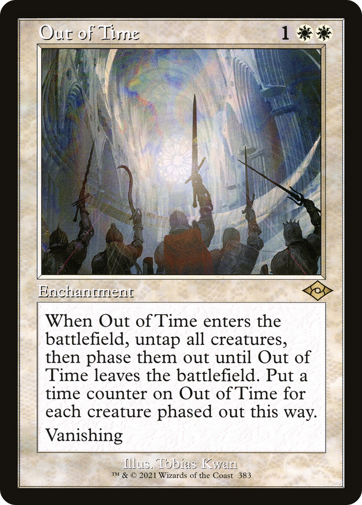 Out of Time (MH2-383) - Modern Horizons 2 Etched Foil