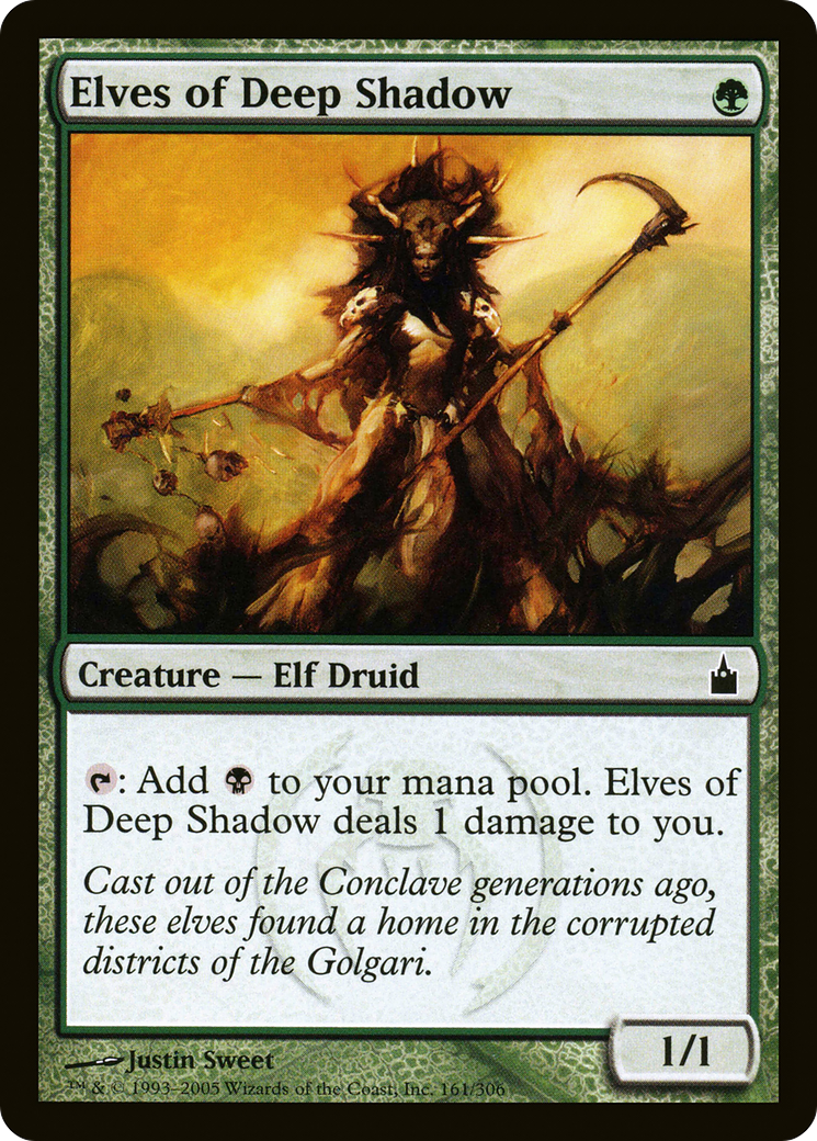Elves of Deep Shadow [Ravnica: City of Guilds] Foil