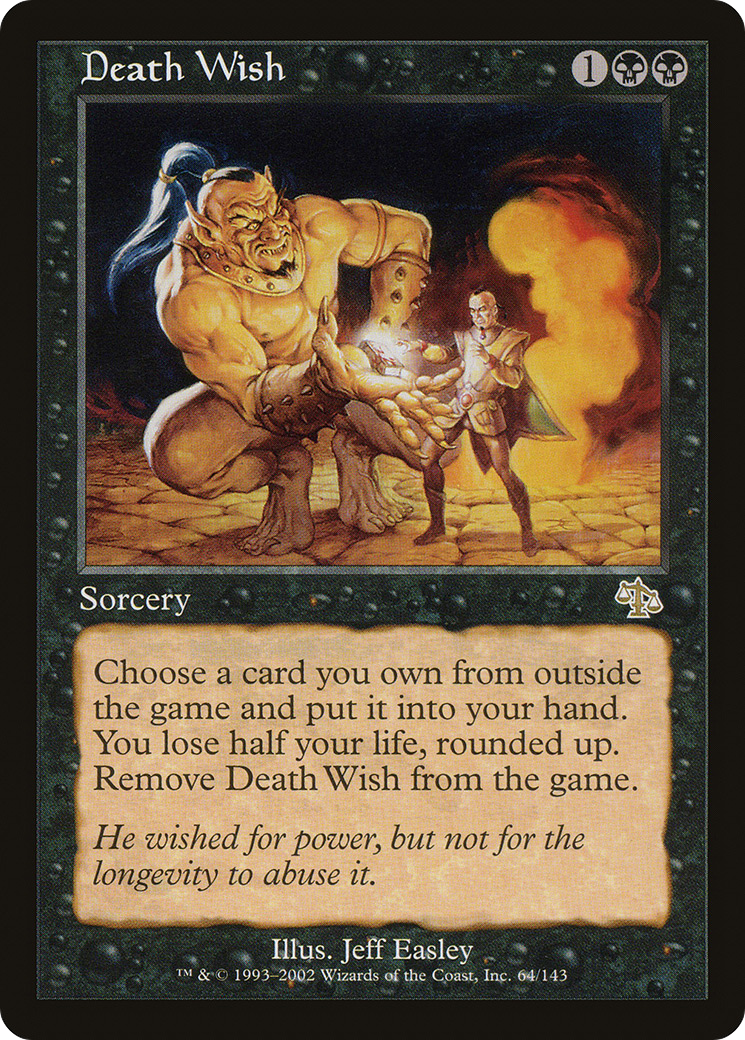 Death Wish [Judgment] Foil