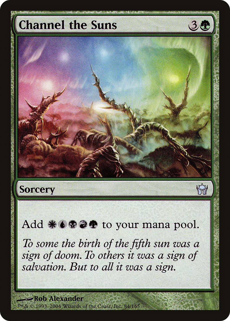 Channel the Suns [Fifth Dawn] Foil