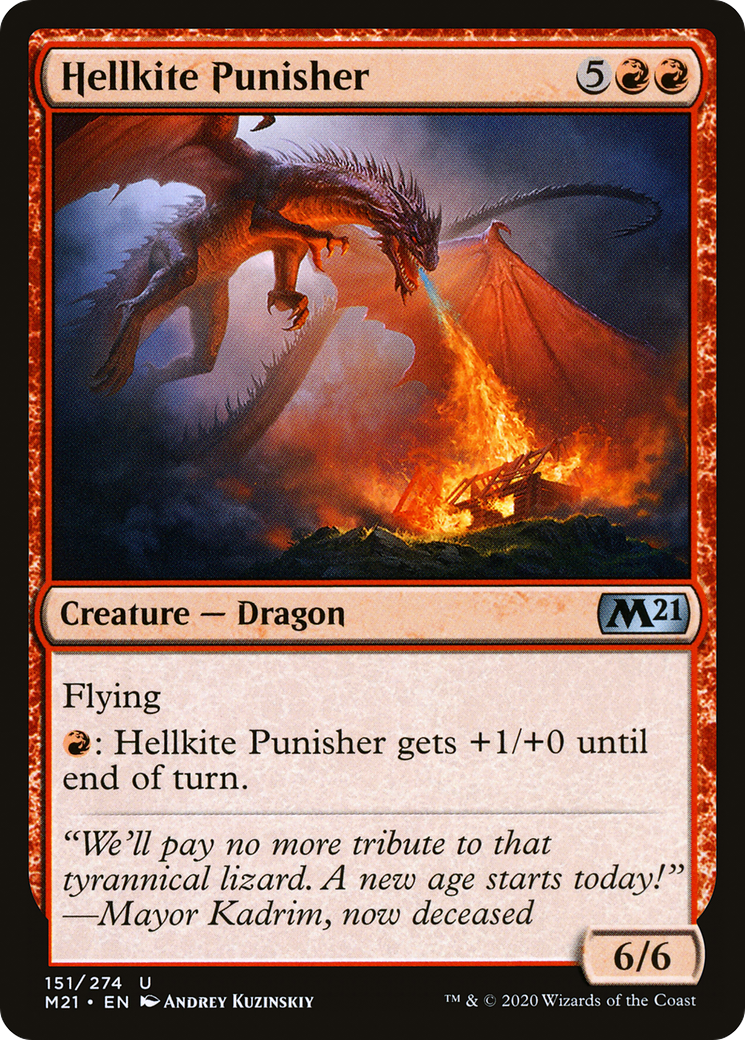 Hellkite Punisher [Core Set 2021] Foil