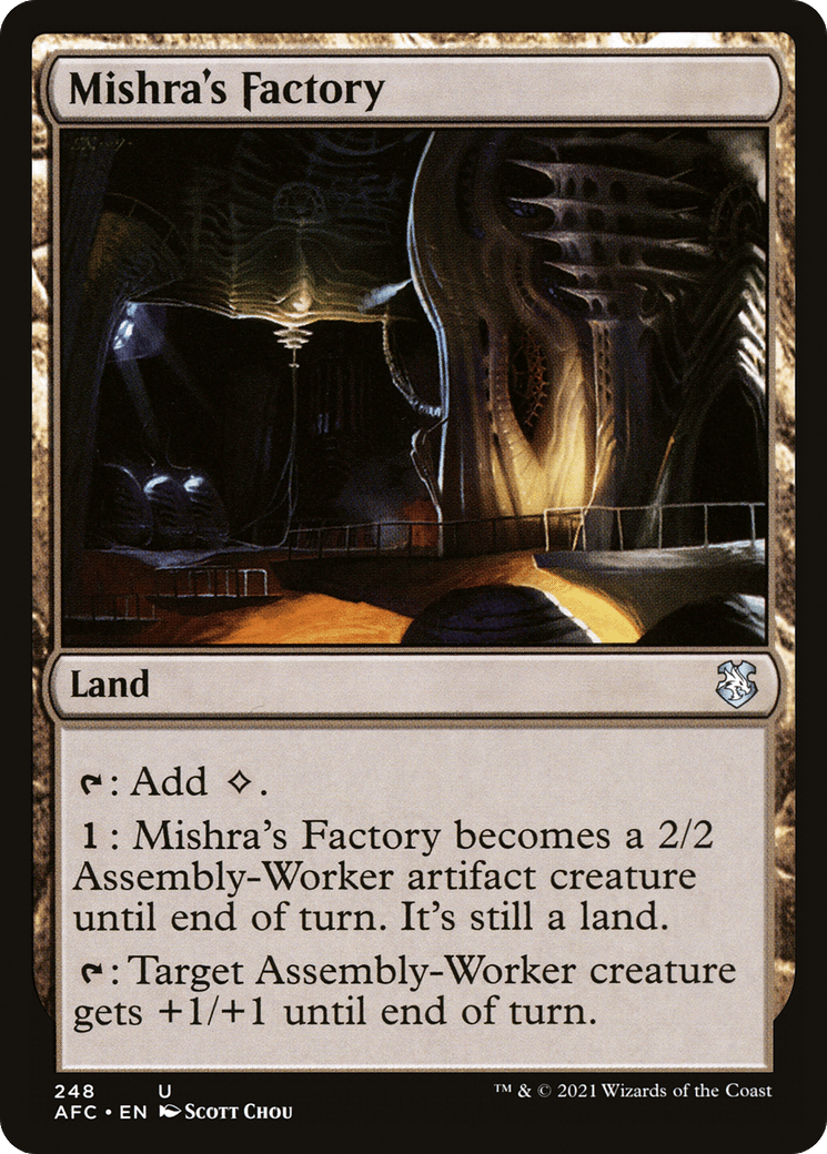 Mishra's Factory [Dungeons & Dragons: Adventures in the Forgotten Realms Commander]