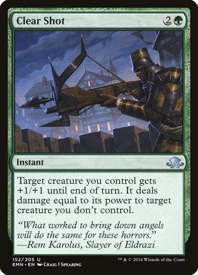 Clear Shot 152/205 (Eldritch Moon)  - Foil