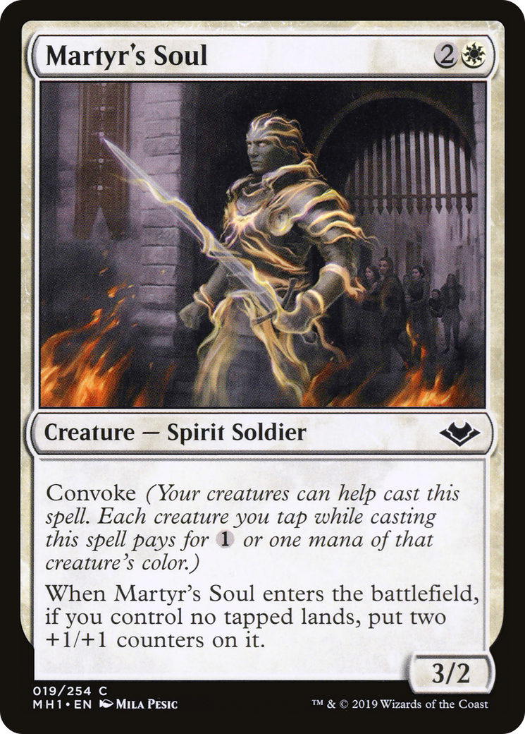 Martyr's Soul [Modern Horizons] Foil