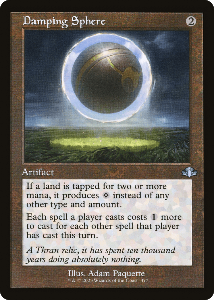 Damping Sphere (Retro) [Dominaria Remastered]