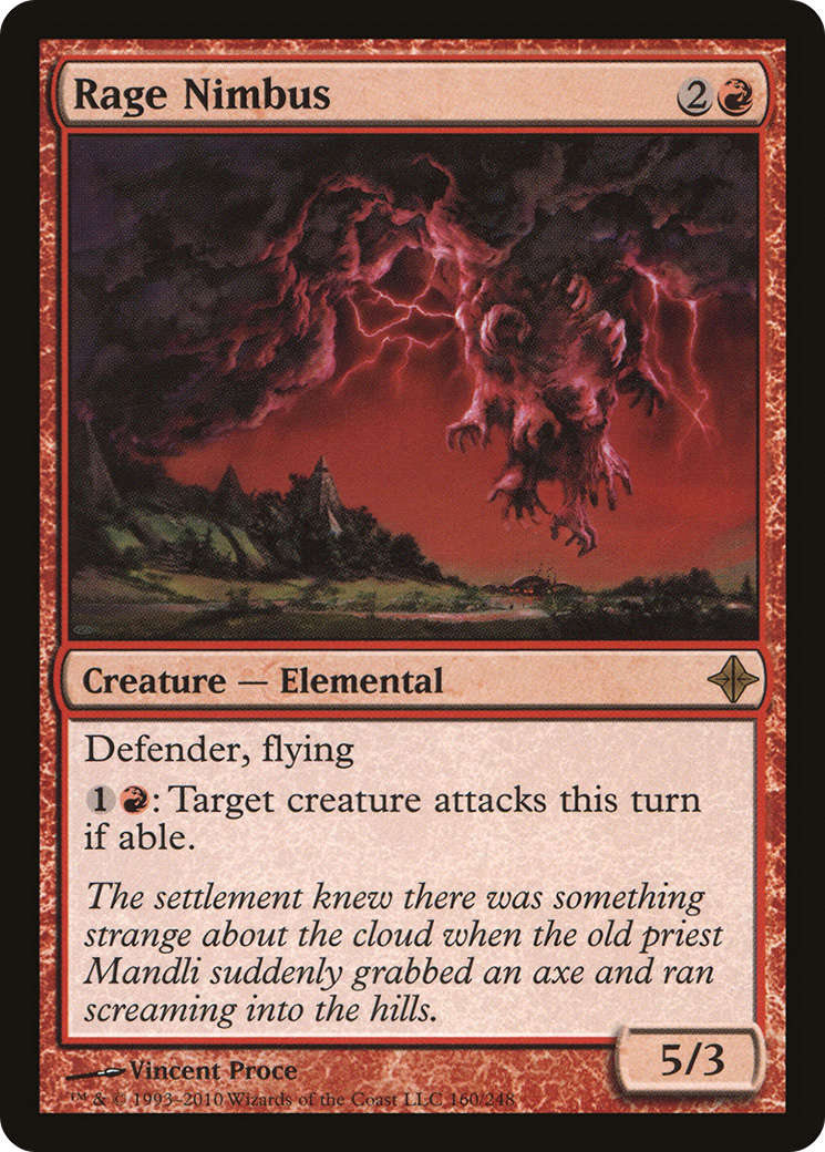 Rage Nimbus [Rise of the Eldrazi] Foil
