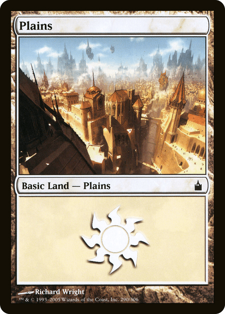 Plains (290) [Ravnica: City of Guilds] Foil