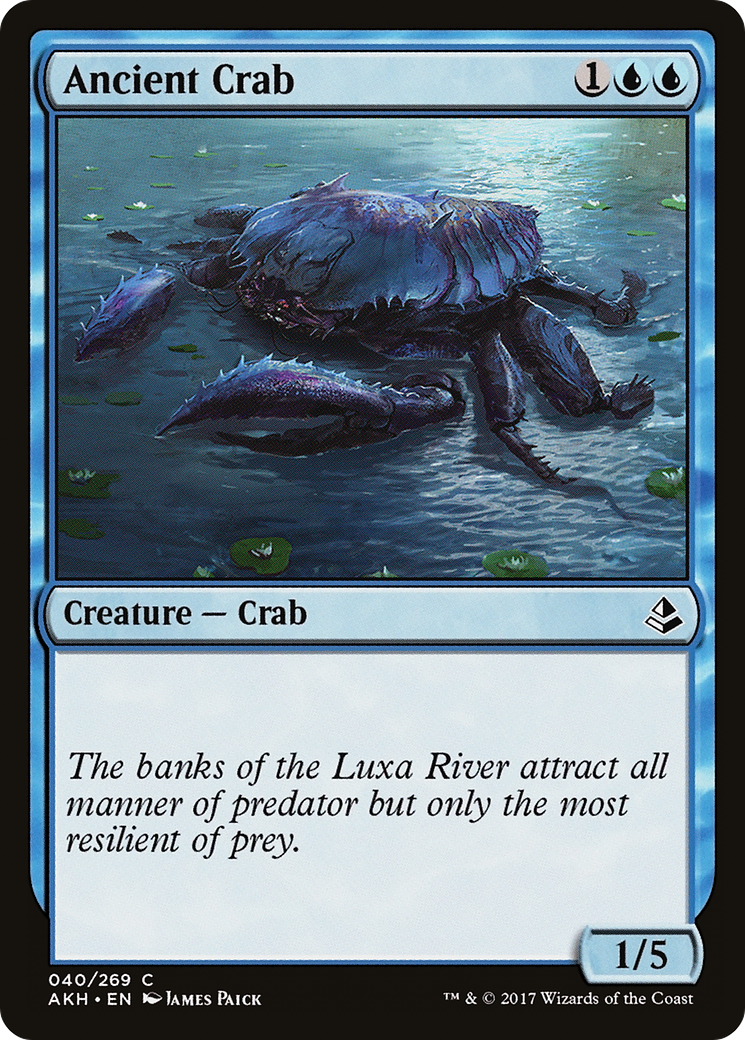 Ancient Crab [Amonkhet] Foil