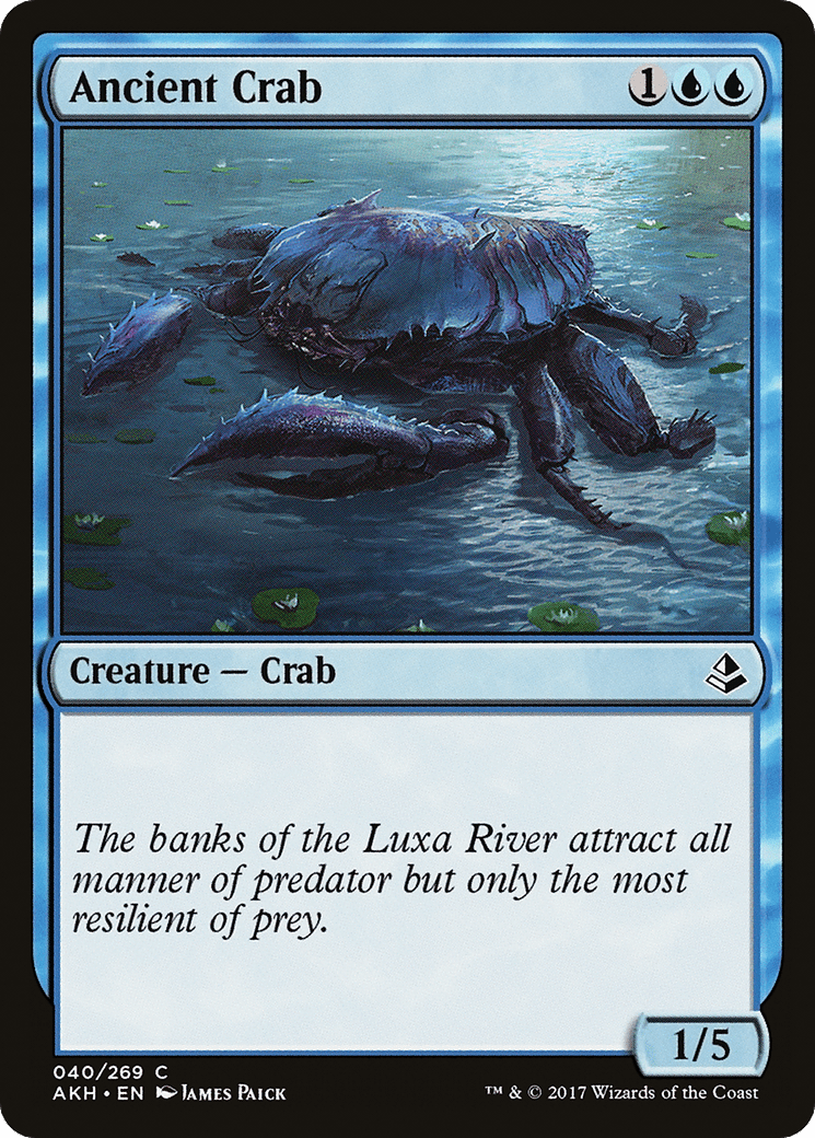 Ancient Crab [Amonkhet] Foil