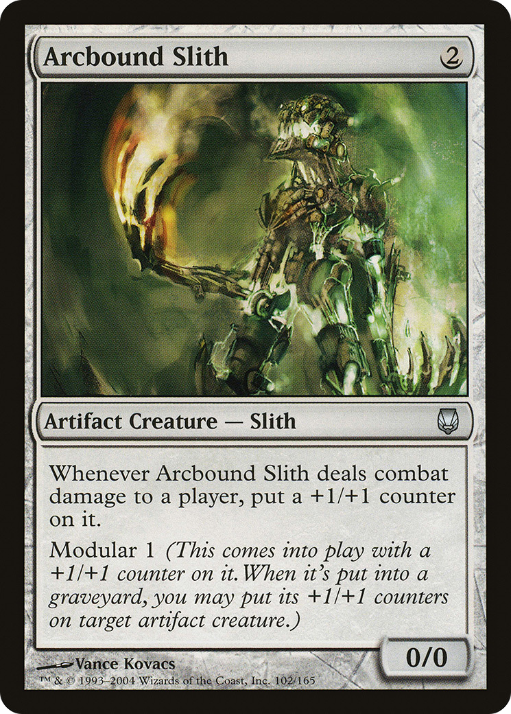 Arcbound Slith [Darksteel] Foil