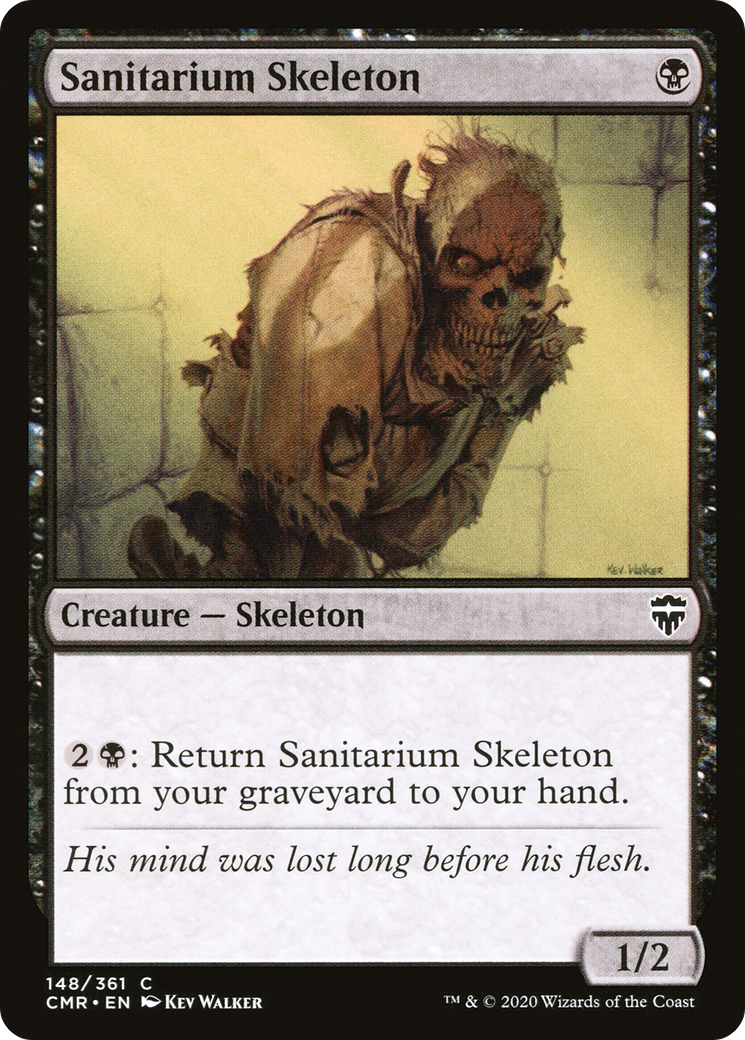 Sanitarium Skeleton [Commander Legends] Foil
