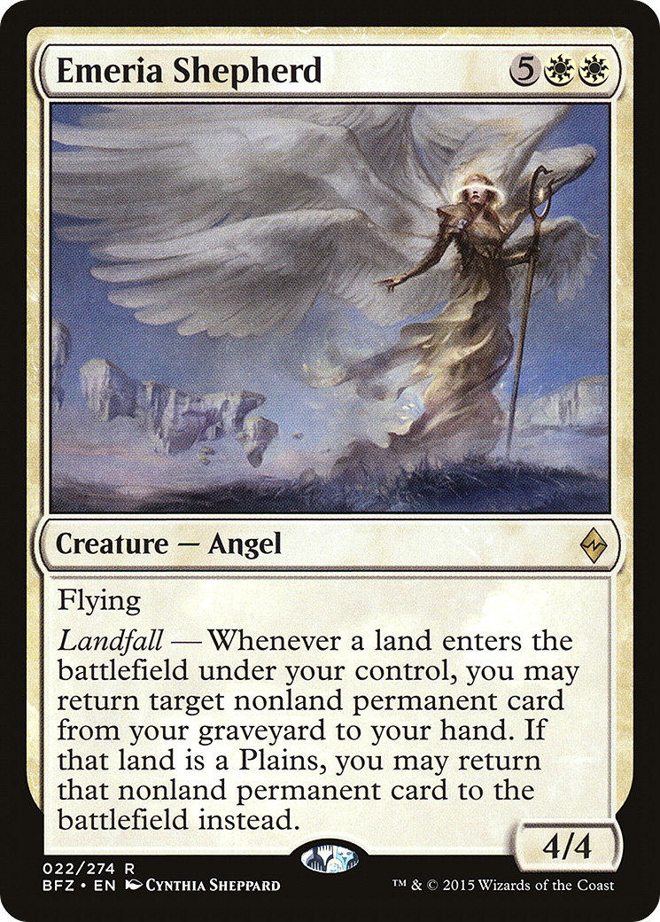 Emeria Shepherd [Battle for Zendikar] Foil