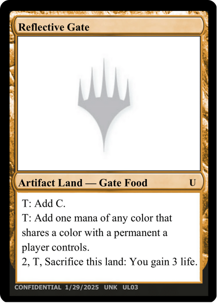 Reflective Gate |  () [Un-Known Event Playtest Cards]