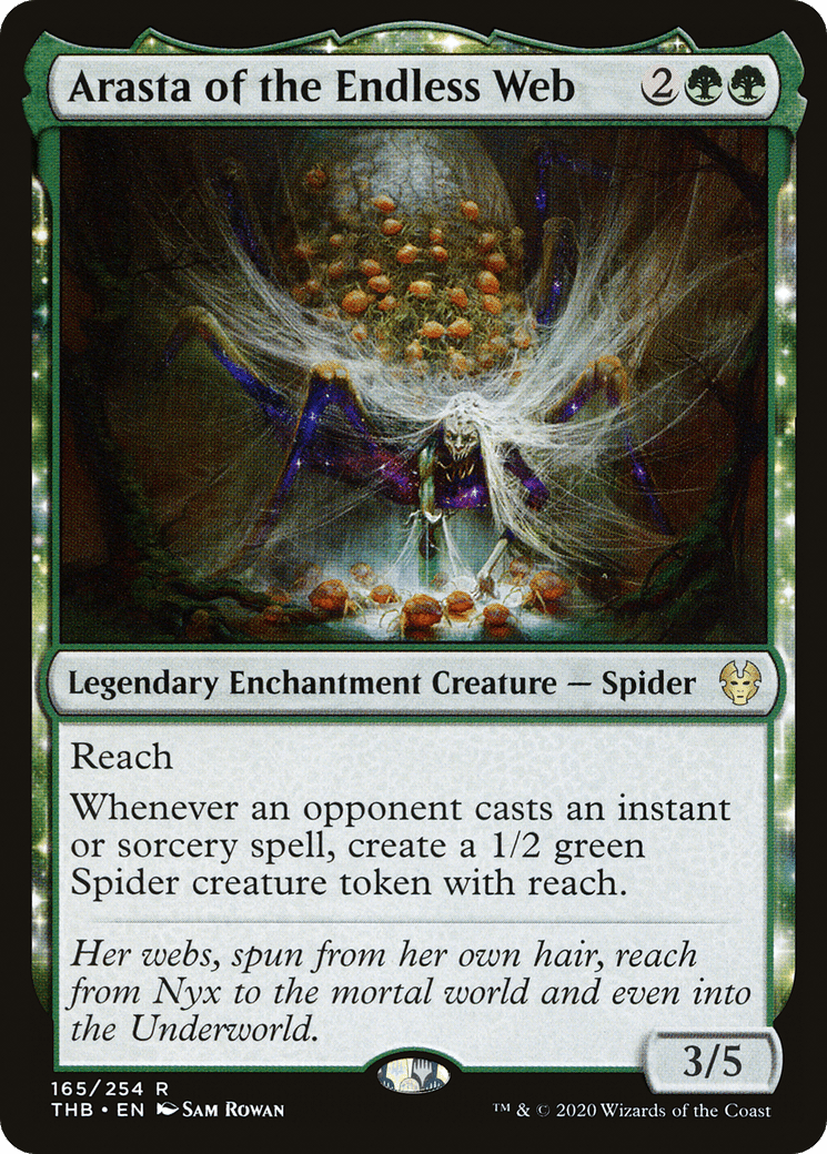 Arasta of the Endless Web [Theros Beyond Death] Foil