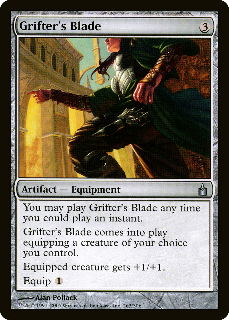 Grifter's Blade [Ravnica: City of Guilds] Foil