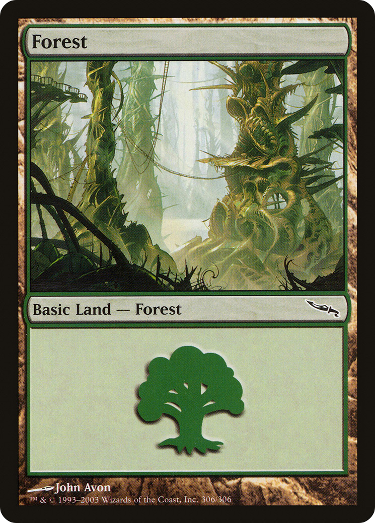 Forest (306) [Mirrodin] Foil
