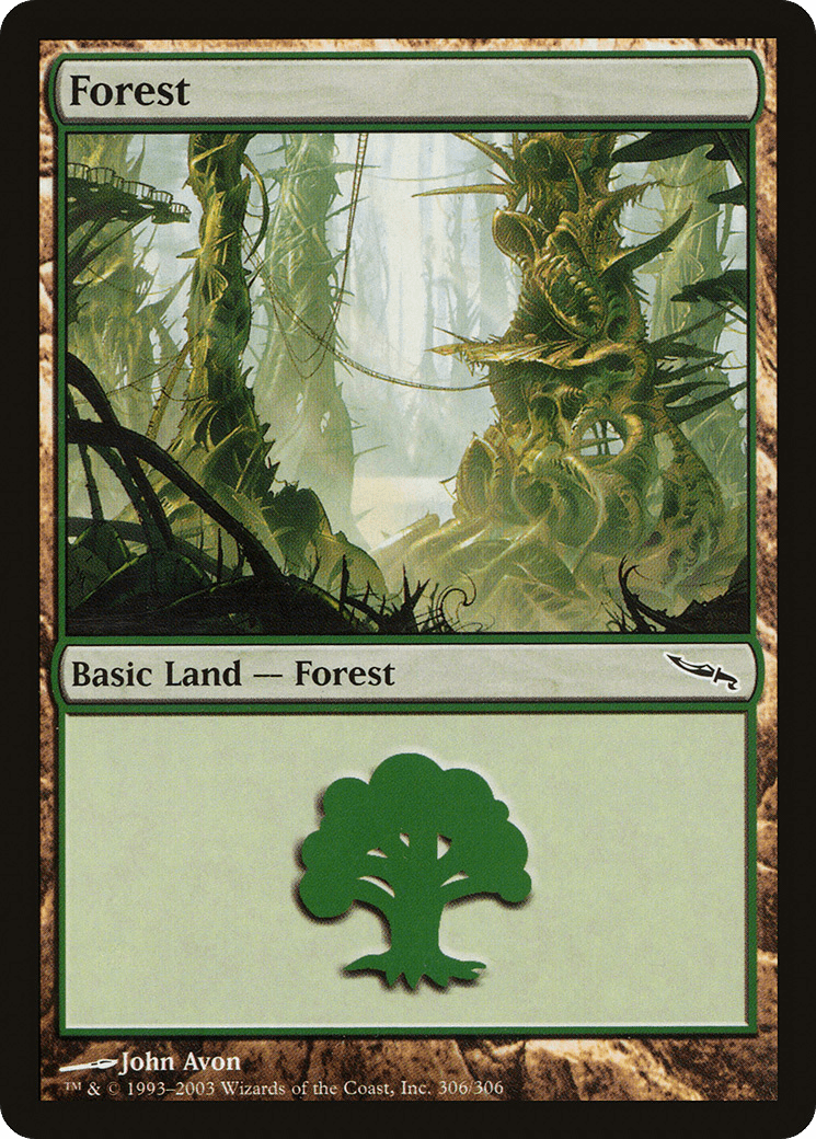 Forest (306) [Mirrodin] Foil