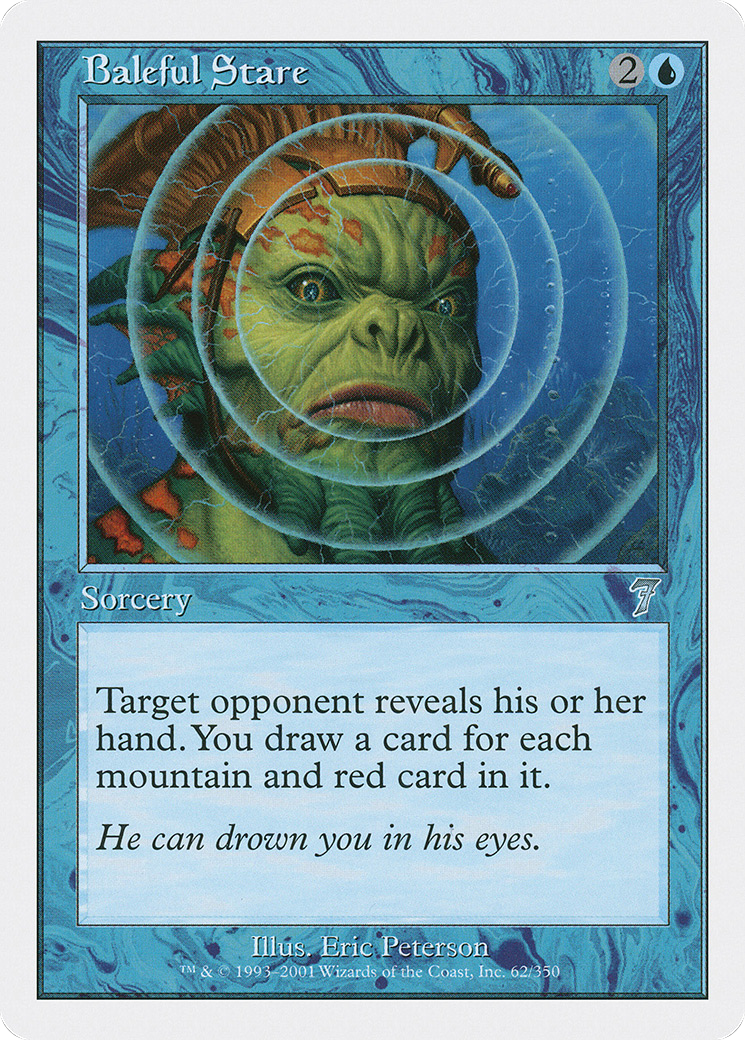 Baleful Stare [Seventh Edition] Foil