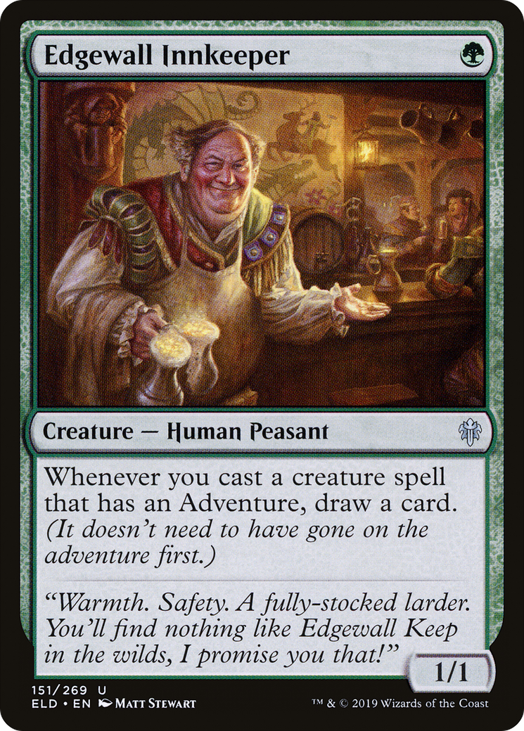 Edgewall Innkeeper [Throne of Eldraine] Foil